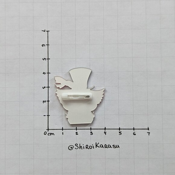 Kawaii One Piece Anime Acrylic Pins Set of 6 NEW - Picture 7 of 13